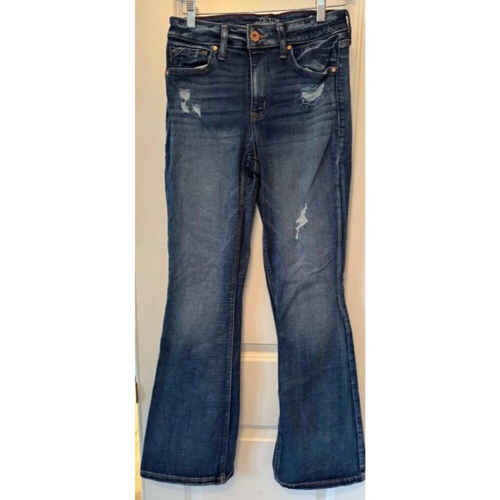 Maurice’s High Rise Flare Edgely Jeans Size 6R